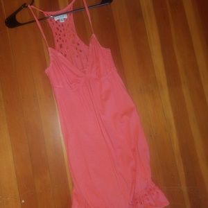 Soft Coral Sundress